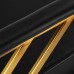 Hairdressing Chair GABBIANO GENUA GOLD black